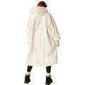 White - Pack Shot - Regatta Womens-Ladies Waterproof Changing Robe