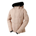 Warm Taupe - Side - Dare 2B Womens-Ladies Glamourize VI Ski Jacket