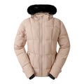 Warm Taupe - Front - Dare 2B Womens-Ladies Glamourize VI Ski Jacket