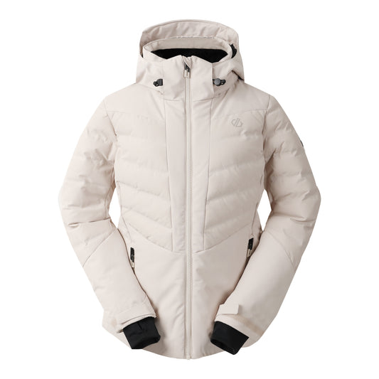 Grey Morn - Front - Dare 2B Womens-Ladies Gliding Waterproof Ski Jacket