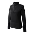 Black - Side - Dare 2B Womens-Ladies Core Stretch Quarter Zip Midlayer