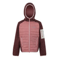 Dusty Rose - Front - Regatta Childrens-Kids Newhill Hybrid Jacket
