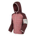 Dusty Rose - Side - Regatta Childrens-Kids Newhill Hybrid Jacket