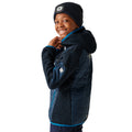 Moonlight Denim - Pack Shot - Regatta Childrens-Kids Newhill Hybrid Jacket