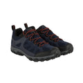 Navy-Potters Clay - Front - Regatta Mens Edgepoint IV Low Walking Shoes