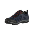 Navy-Potters Clay - Side - Regatta Mens Edgepoint IV Low Walking Shoes
