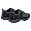 Granite-Dark Steel - Back - Regatta Mens Edgepoint IV Low Walking Shoes