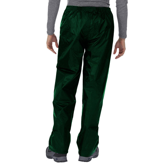 Dark Olive - Side - Regatta Great Outdoors Mens Outdoor Classics Stormbreak Waterproof Overtrousers