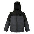 Black-Seal Grey - Front - Regatta Childrens-Kids Lofthouse Insulated Jacket