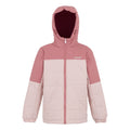 Dusty Rose-Lotus Pink - Front - Regatta Childrens-Kids Lofthouse Insulated Jacket