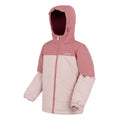Dusty Rose-Lotus Pink - Side - Regatta Childrens-Kids Lofthouse Insulated Jacket