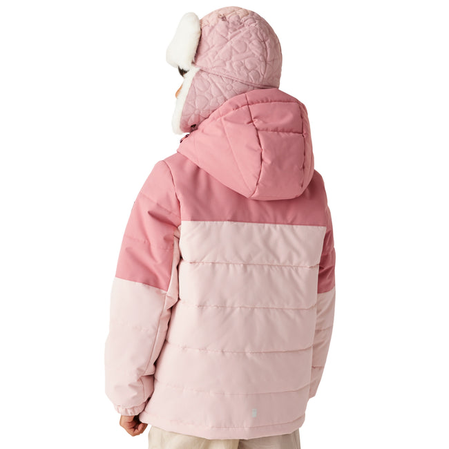 Dusty Rose-Lotus Pink - Pack Shot - Regatta Childrens-Kids Lofthouse Insulated Jacket