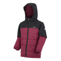 Black-Dark Pimento - Side - Regatta Childrens-Kids Lofthouse Insulated Jacket