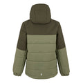 Olive Night-Oil Green-Pumpkin Spice - Back - Regatta Childrens-Kids Lofthouse Insulated Jacket