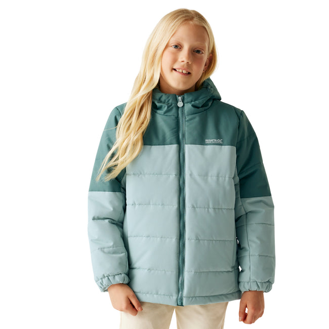 Spruce Green-Green Haze - Lifestyle - Regatta Childrens-Kids Lofthouse Insulated Jacket