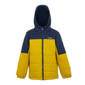 Navy-Gold Flake - Front - Regatta Childrens-Kids Lofthouse Insulated Jacket