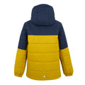 Navy-Gold Flake - Back - Regatta Childrens-Kids Lofthouse Insulated Jacket