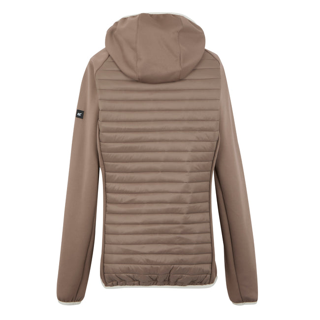 Mocha - Back - Regatta Womens-Ladies Anderson Hybrid Jacket