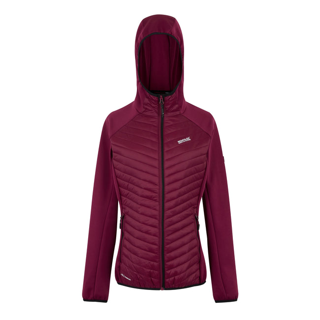Dark Pimento - Front - Regatta Womens-Ladies Anderson Hybrid Jacket