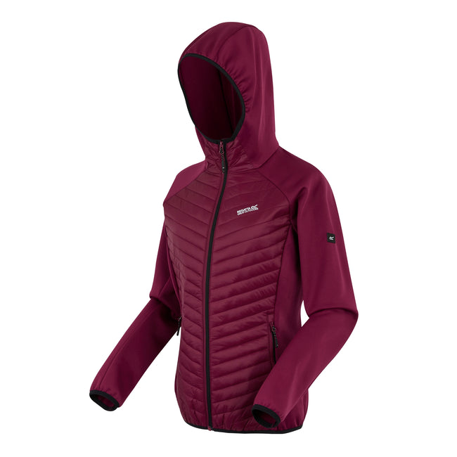 Dark Pimento - Side - Regatta Womens-Ladies Anderson Hybrid Jacket