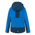 Snorkel Blue-Moonlight Denim - Back - Regatta Childrens-Kids Haydenbury Waterproof Soft Shell Jacket