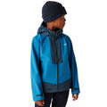 Snorkel Blue-Moonlight Denim - Lifestyle - Regatta Childrens-Kids Haydenbury Waterproof Soft Shell Jacket