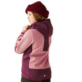 Dusty Rose-Fig - Pack Shot - Regatta Childrens-Kids Haydenbury Waterproof Soft Shell Jacket