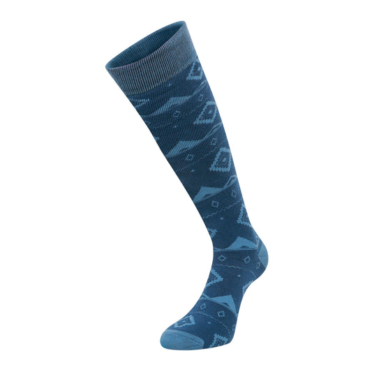 Moonlight Denim - Front - Regatta Mens Fair Isle Socks