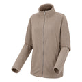 Soft Taupe - Side - Regatta Womens-Ladies Heidy Full Zip Fleece