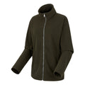 Dark Khaki - Side - Regatta Womens-Ladies Heidy Full Zip Fleece
