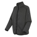 Black - Side - Regatta Womens-Ladies Mellrey Full Zip Fleece