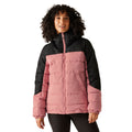 Dusty Rose-Black - Lifestyle - Regatta Womens-Ladies Aldthorn Quilted Jacket
