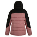 Dusty Rose-Black - Back - Regatta Womens-Ladies Aldthorn Quilted Jacket