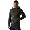 Black - Lifestyle - Regatta Mens Naddle Fleece Full Zip Hoodie