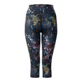 Black - Back - Dare 2B Womens-Ladies Energetic Print 3-4 Leggings