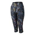 Black - Side - Dare 2B Womens-Ladies Energetic Print 3-4 Leggings