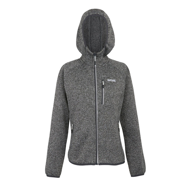Cyberspace - Front - Regatta Womens-Ladies Newhill Hooded Fleece Jacket