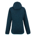 Moroccan Blue - Back - Regatta Womens-Ladies Newhill Hooded Fleece Jacket