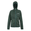 Green Haze - Front - Regatta Womens-Ladies Newhill Hooded Fleece Jacket