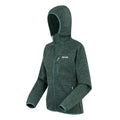 Green Haze - Side - Regatta Womens-Ladies Newhill Hooded Fleece Jacket