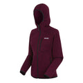 Dark Pimento - Side - Regatta Womens-Ladies Newhill Hooded Fleece Jacket