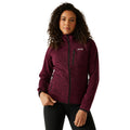 Dark Pimento - Lifestyle - Regatta Womens-Ladies Newhill Hooded Fleece Jacket