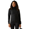 Black - Lifestyle - Regatta Womens-Ladies Newhill Hooded Fleece Jacket