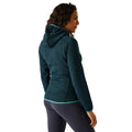 Storm Blue - Pack Shot - Regatta Womens-Ladies Newhill Hooded Fleece Jacket