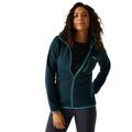 Moroccan Blue - Lifestyle - Regatta Womens-Ladies Newhill Hooded Fleece Jacket