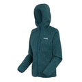 Storm Blue - Side - Regatta Womens-Ladies Newhill Hooded Fleece Jacket