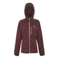 Dusty Rose - Front - Regatta Womens-Ladies Newhill Hooded Fleece Jacket