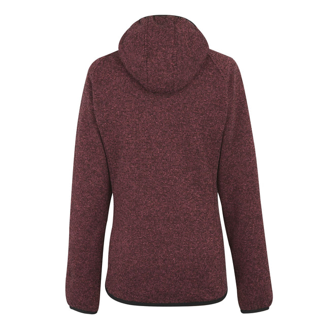 Dusty Rose - Back - Regatta Womens-Ladies Newhill Hooded Fleece Jacket