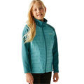 Moroccan Blue-Storm Blue - Side - Regatta Girls Trekktain 3 in 1 Jacket