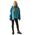 Moroccan Blue-Storm Blue - Lifestyle - Regatta Girls Trekktain 3 in 1 Jacket